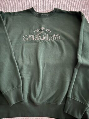 Tultex Nativity Crewneck Sweatshirt